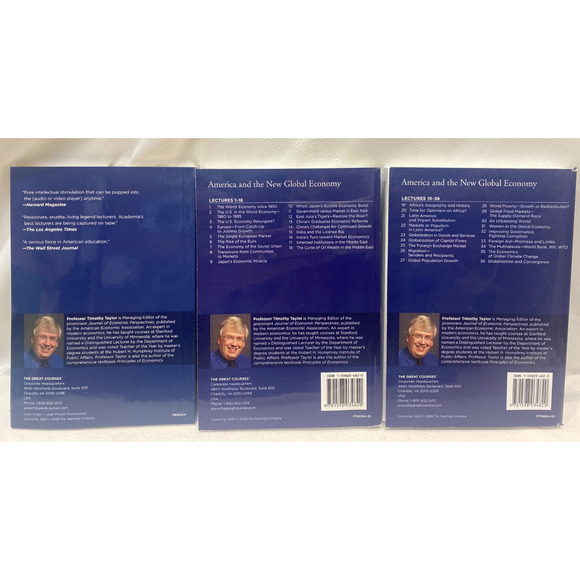 America and the New Global Economy 18-Discs Guidebook and Transcripts - Picture 2 of 5